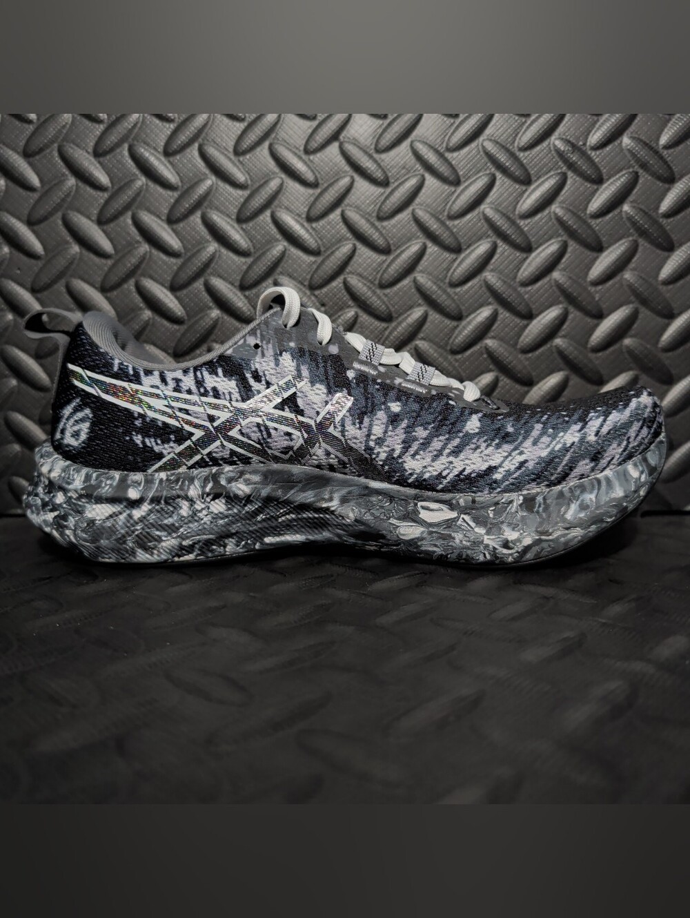 ASICS Noosa Tri 16 Black White 1012B675-001 women's size 9.........(kp29)- no b - Picture 8 of 15